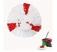 TEMU 1pc/2pcs Cabezales de Fregona Reutilizables y Lavables - Recambios Triangulares / Resistentes, Compatibles con Estándar, Almohadillas Duraderas para Suelos (Sin Disco o Varilla)