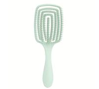 TEMU 1pc/2pcs Cepillo de pelo cuadrado para cabello húmedo y , peine desenredante con cerdas suaves, herramienta de masaje cabelludo y alisado del cabello