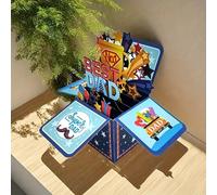 TEMU 1pc/2pcs de Tarjeta de Felicitación Pop-Up para el , La Mejor Sorpresa 3D para el , Tarjeta de de para , Tarjeta de Información de Regalo, Tarjeta de Decoración para Temática