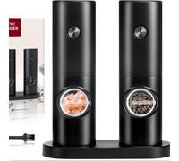 TEMU 1pc/2pcs HEEYCEM Automático Eléctrico y Sensor Inteligente, Operación Automática con/, Cuadrado Compacto, Silencioso y Portátil para Cocina en Casa, Adecuado para Sal, Pimienta, Hierbas, Especias