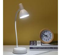 TEMU 1pc/2pcs, Lámpara de Lectura Portátil, Lámpara de Escritorio LED para Cuidado de , Luz Nocturna, Luz para Dormitorio, Luz de Estudio, Lámpara de Escritorio, Batería No Incluida