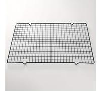 TEMU 1pc/2pcs Rejilla de Acero para Hornear, Rejilla de Enfriamiento para Horno, Rejilla Negra y de Metal para Cocinar y Hornear, Rejilla para Enfriar Galletas, Asar y Secar