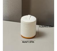 TEMU 1pc/2pcs, Soporte de Exhibición en Microfibra con Base Metálica y para Joyería, Organizador de para Almacenamiento de Joyas, Estante Expositor de Joyería, para Joyas