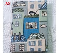 TEMU 1pc A5/A6 Cubierta para Cuaderno de Gato Negro de Pequeño, para Agenda, Carcasa para Diario, Protector de Oficina, Artículos de Papelería