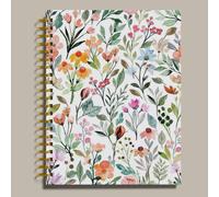 TEMU 1pc A5 Cuaderno con Metálica Dorada y Tema de Fresca, 120 Páginas de Cuaderno con Líneas , de Papelería para Escolar, Diario, Libro de Plan de Financieros, Buen Producto para Regalar