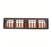 TEMU 1pc Ábaco Estándar con 17 Varillas de Dígitos, Material ABS, Herramienta de Cálculo Matemático para Aritmética Mental y Aprendizaje