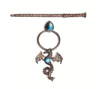 TEMU 1pc Accesorio de Cabello Vintage Vikingo - Joyería y Regalos para Mujeres, Complementos de Moda Diaria y Cosplay