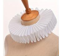 TEMU 1PC Accesorios de Disfraces Corte Medieval Aristócratas Cuello de Elizabeth Cuello con Volantes Regalo de Juego de