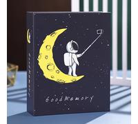 TEMU 1pc Álbum de Fotos Pequeño y Lindo con 100 Bolsillos para Fotos de 4x6 - Libro de Fotos Portátil para Decoración, Viajes, Baby Showers (Papel) - Recambio de Páginas