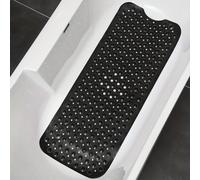 TEMU 1pc Alfombra antideslizante para ducha, alfombrillas para bañera con orificios de drenaje y , alfombra de ducha lavable a máquina para el baño de casa, accesorios de baño