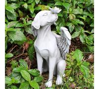 TEMU 1pc Ángel de Resina para Perro, de Ángel , Estatua de del Ángel , Decoración de Jardín Exterior y Escritorio con Estatuilla Memorial Animal, Piedra para Mascotas, Regalo de para Amantes de