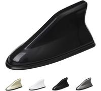 TEMU 1pc Antena Universal de de Tiburón para Coche con Cubierta de ABS, Instalación Fácil, Antena de de Radio para Mejora de la Comunicación del Vehículo, Accesorio Decorativo Automotriz