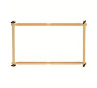 TEMU 1pc Aro de Bordado Cuadrado 25.98inch*17.72inch (66cm*45cm), de Punto de Cruz DIY, Marcos de Bordado de Tapiz, de Punto de Cruz de Madera de , Soporte de para Costura