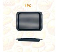 TEMU 1pc, Bandeja rectangular antiadherente para hornear mini para hornos pequeños, Bandeja para hornear profunda/poco profunda para hornear uniformemente, Suministros de cocina