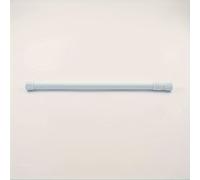 TEMU 1pc Barra de Cortina Telescópica de Fácil Instalación sin Taladro - Versátil para , Puerta y Ducha - Decoración de Acero de Estilo para el Hogar