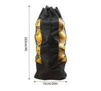 TEMU 1pc Bolsa de de almacenamiento de pelota engrosada, bolsa de gran capacidad para baloncesto y voleibol