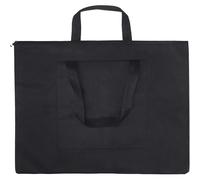 TEMU 1pc Bolsa de Lona para Portafolio Multiusos con Cremallera, Estuche para Artistas, Bolsa Tote con Bolsillo para Transporte y Almacenamiento de Pintura, , Dibujo y Suministros