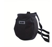 TEMU 1pc Bolsa de tiza de poliéster para gimnasia - Bolsa de fitness lavable a con forro de fleece para escalada, gimnasia y culturismo