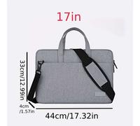 TEMU 1pc Bolsa portátil de nylon para portátil con forro de poliéster, cierre de cremallera, y correa de fija, adecuada para el uso diario, y la universidad.