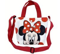 TEMU 1pc Bolso Bandolera Disney Cartoon Minnie con para Niñas, Correa de Ajustable
