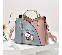 TEMU 1pc Bolso Bandolera/Tote Sanrio & My Melody con Correa Ajustable, Correa de Desmontable, Ideal para Viajes, Playa, Cierre de Cremallera, Bolso Anime Lindo, en Yiwu
