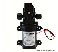 TEMU 1pc Bomba de agua automática con válvula de flujo de 6L/Min DC12V 70W 130PSI AUTO, mini bomba de diafragma de presión y autocebante