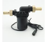 TEMU 1pc Bomba de Refuerzo Sumergible con Motor sin Escobillas DC12V 700L/H, Conector Rápido de Latón Dorado, Bomba de Refuerzo para Calentador de Agua sin Función de Succión
