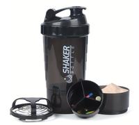 TEMU 1pc Botella a prueba de fugas para batidos de proteínas - Botella de portátil de 16 oz para fitness y pérdida de peso