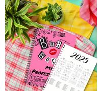TEMU 1pc Burn Book Mean Girls, cuaderno de , 100 páginas (50 hojas), material de oficina y escolar, con 1pc para ,