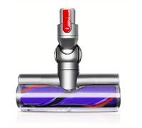 TEMU 1pc Cabezal de cepillo de piso para for dyson V10 V7 V8 V15 V11 Accesorio de piso de madera Cepillo de rodillo de cerdas Limpia de aspiradora de piezas