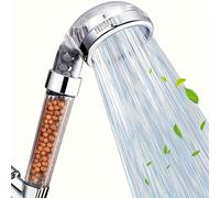 TEMU 1pc Cabezal de Ducha de Presión con de Filtro Ahorrador de Agua - Rociador Manual Ideal para Piel y Cabello , Ducha para Autocaravanas y Furgonetas, de Filtración de