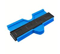 TEMU 1pc Calibre de 5"/10" - Ajustable para Formas Irregulares y Perfilado . Plantilla para Alfombras, Baldosas, Suelos Laminados y Carpintería DIY. la Medición de Curvas y Ángulos