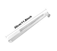 TEMU 1pc Calzador de Metal de Mango Largo para Hombres y Mujeres - Asistente Fácil para Botas con de 11.8", Diseño Duradero y Acción de Deslizamiento - para Botas, Zapatos y Zapatillas