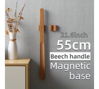 TEMU 1pc Calzador Magnético de Madera con Mango Largo, Cuchara Larga para Zapatos, Calzado Más Fácil