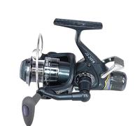 TEMU 1pc Carrete de pesca de acero inoxidable 5+1BB, carrete giratorio de metal con arrastre máximo de 8kg/17.64lb, accesorios de pesca