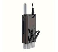 TEMU 1pc Cepillo de Limpieza 8 en 1 para Teclado de Computadora, Limpiador de Auriculares y Teléfono, Herramienta para Tabletas, Extractor de Teclas, Uso No Eléctrico