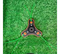 TEMU 1pc Cepillo Desbrozador de 3 Dientes con Rodamiento M10x1.25, Línea de Nylon para Cortacésped, Compatible con Cortadoras Universales, Accesorios para Herramientas de Jardinería y Potencia