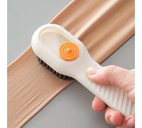 TEMU 1pc Cepillo Multi-Función para Zapatos con Dispensador de Jabón Integrado, Plástico - para Zapatos y Uso Doméstico