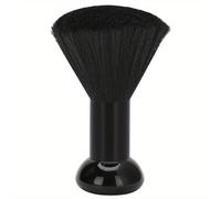 TEMU 1pc Cepillo profesional para polvo de cuello de , cerdas suaves de nailon, cepillo para el cabello con mango de plástico duradero, mango de plástico duradero cerdas suaves de nailon