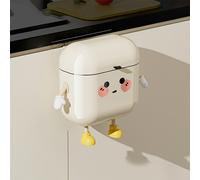 TEMU 1pc Cesta de Almacenamiento para Basura, Organizador Colgante para Eliminación Tradicional del Desecho, Ahorra y Barre sin Obstáculos, Mantiene tu Cocina Más Minimalista, Canastas para Estante