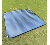 TEMU 1pc Colchoneta de Camping para Todas - Aluminio Duradero, Material EPE Fácil de Limpiar, Ideal para Picnics al y Tiendas, 118"x118", para , Senderismo y Viajes | Base de Espuma EVA | Equipo de