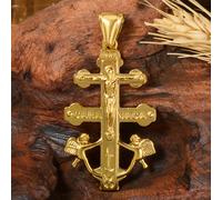 TEMU 1pc Colgante de Ángel de Cruz Diseño en Relieve, Ideal para Pascua, Navidad y Adiciones Versátiles para las Fiestas