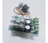 TEMU 1pc Controlador de Velocidad de Motor CC SUOLE2000W para 12V, 24V, 36V, 48V de Control de Alimentación de Potencia Controlador PWM Regulador de Corriente de 20A