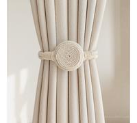 TEMU 1pc Correa de cortina magnética de lujo sin perforaciones creativa para sujetar cortinas para dormitorio decoración del hogar