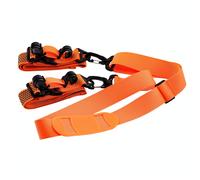 TEMU 1pc Correa de Esquí de Snowboard de Poliéster, Ajuste Universal, Negro, Equipo de Esquí Duradero para Deportes de Invierno al