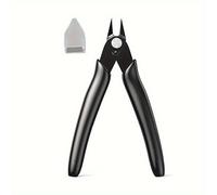 TEMU 1pc Cortadora de precisión micro a presión, cortadora de alambre de metal de 5 pulgadas, pinzas de corte lateral no eléctricas para hacer joyas, tijeras de