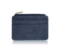 TEMU 1pc corto para monedas, piel sintética esmerilada, pinza para billetes para hombre, múltiples ranuras para tarjetas, tarjetero, tarjetero delgado, tarjetero de identificación