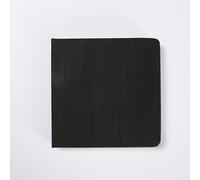 TEMU 1pc Cuaderno de dibujo de acuarela de , 30 hojas de papel de media de 300 g/m², encuadernación , diseño con cubierta de cuero sintético con vetas de madera