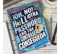 TEMU 1pc Cuaderno en Español para Contraseñas, Seguro de Contraseñas para Información de de Sesión en Sitios Web y Organizar Notas de Contraseñas en Español