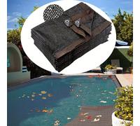 TEMU 1pc Cubierta de red para piscina, cubierta de red , utilizada para cubrir piscinas subterráneas y sobre en todas las condiciones climáticas al , con una de sombreado